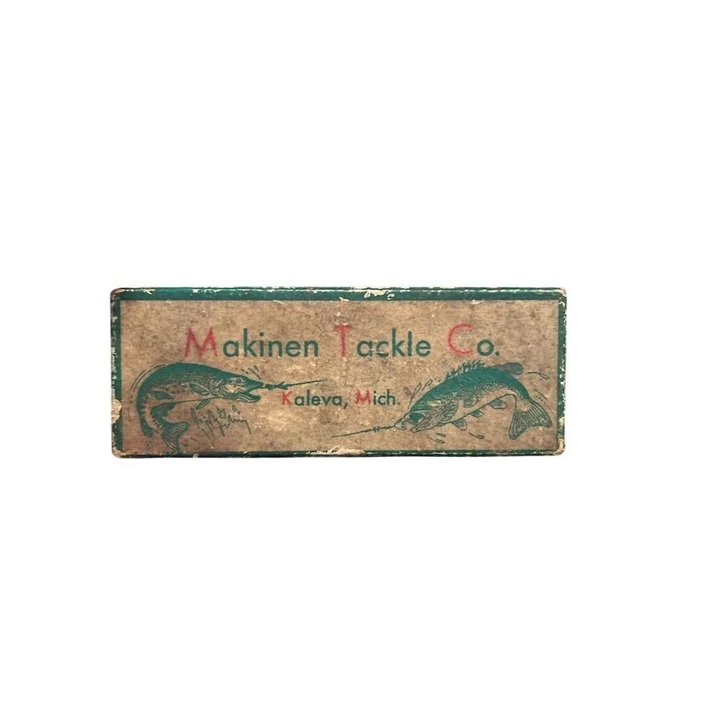 Makinens Tackle Co. Vintage Fishing Lures and Baits Brochure Kalva Michigan